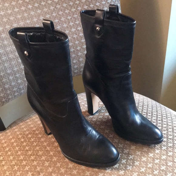 aquatalia mid calf boots